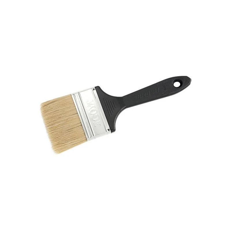 Brocha Popular Blanca 3 Pulgadas