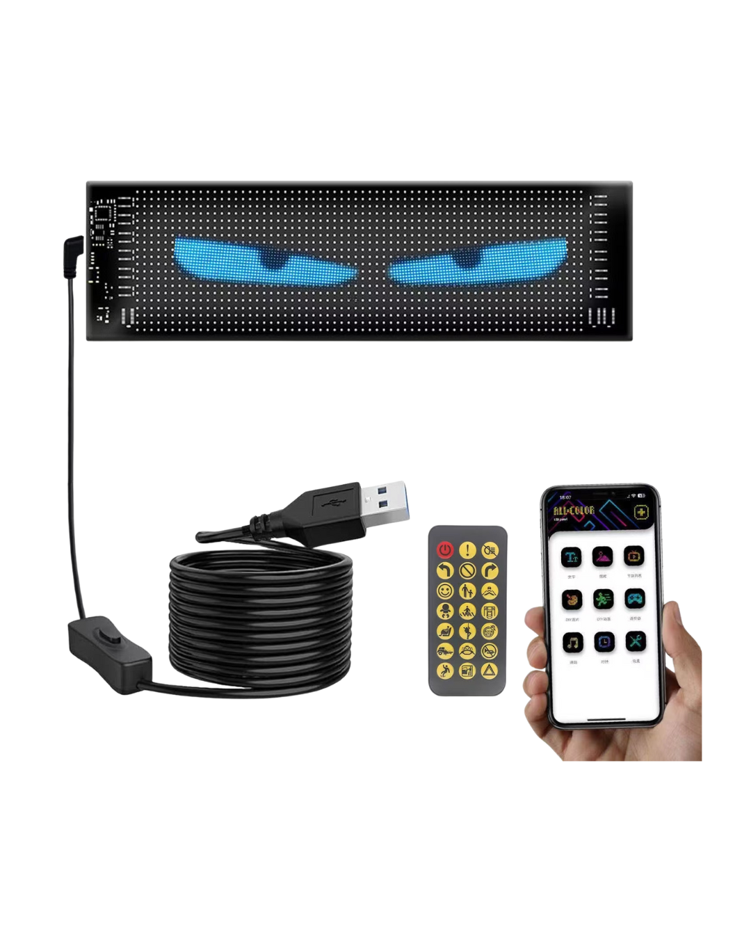 PANTALLA LED BLUETOOTH