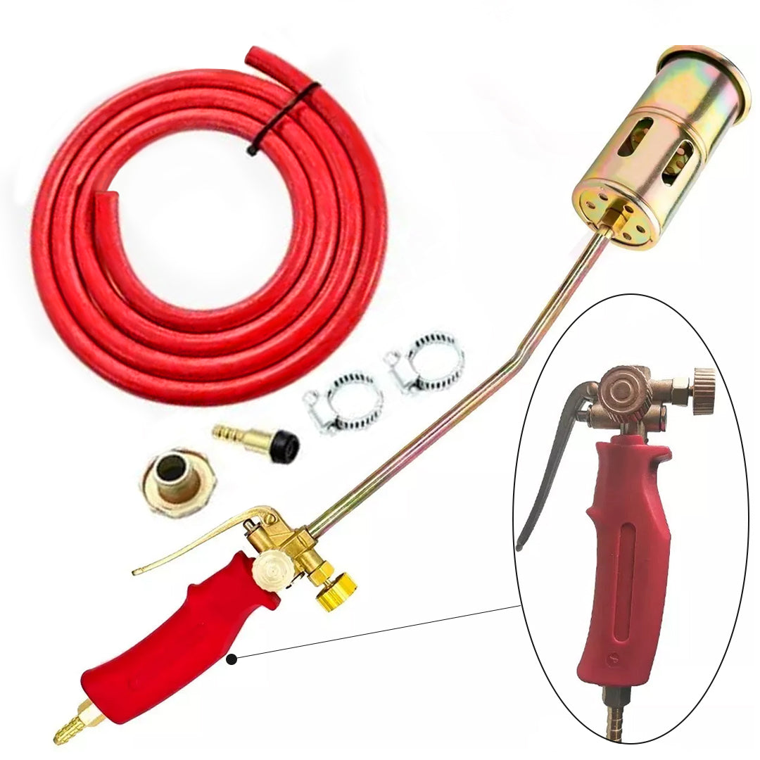 Soplete Con Boquilla 30mm, 50mm, 60mm Con Gatillo, Perilla Y Manguera 1.2mts