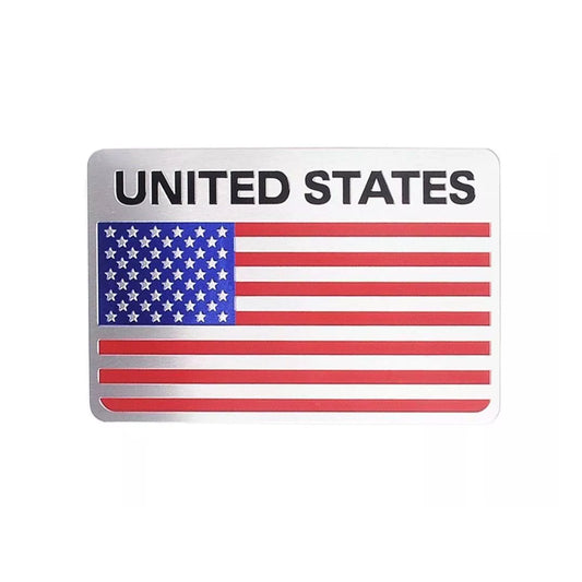 Emblema Bandera Cuadrada USA-B