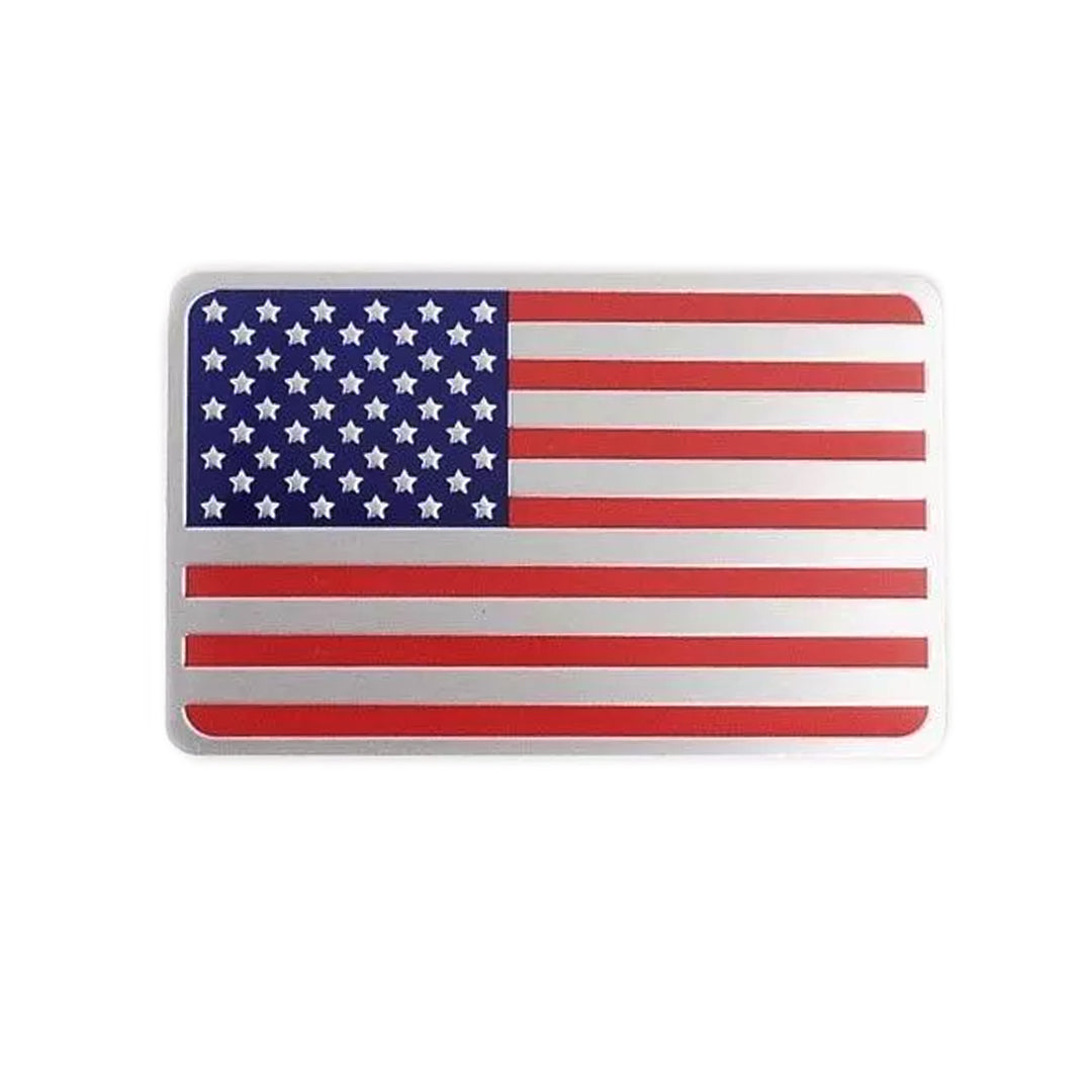 Emblema Bandera Cuadrada USA-C