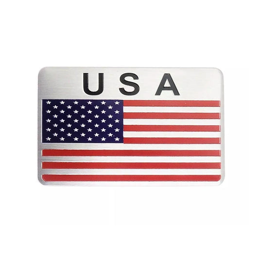 Emblema Bandera Cuadrada USA-A