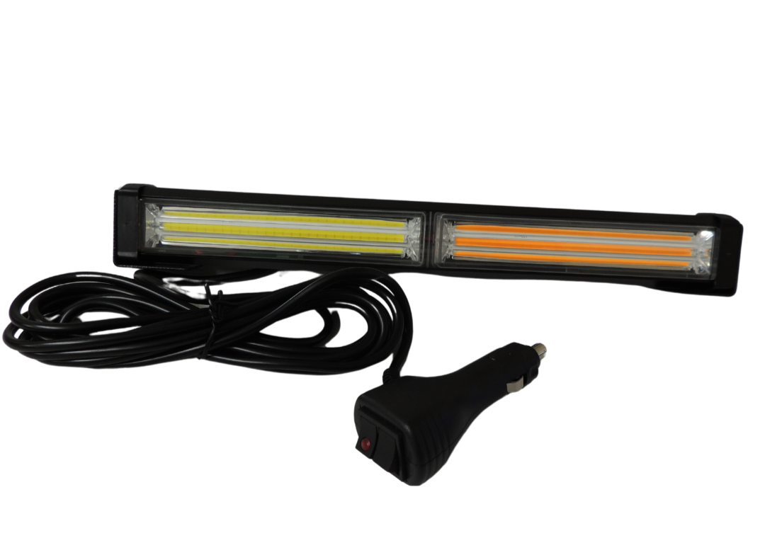 Strober LED 20W 9–24V Amarillo/Blanco con Flasheo