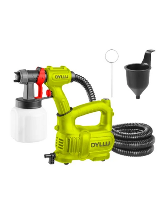 Compresor Mini + Pistola Industrial con Vaso Plástico 800 ml – 550W DYLLU