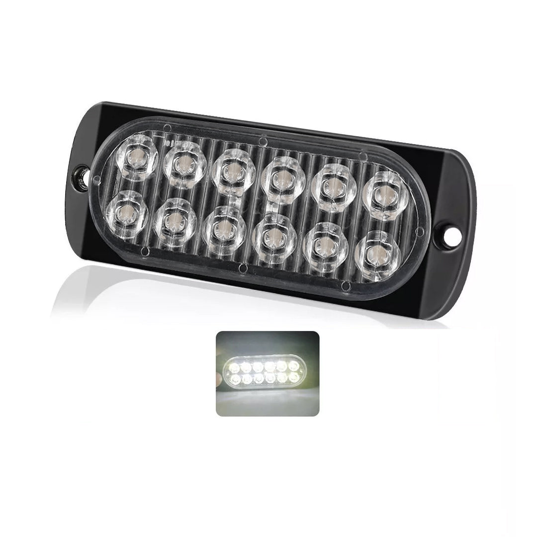 Cocuyo Led Strober 3 Funciones Multivoltaje 12 Led