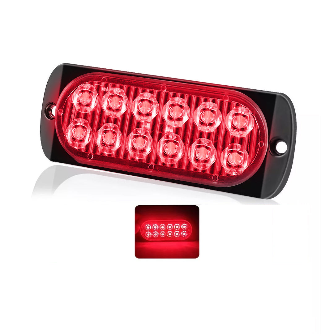 Cocuyo Led Strober 3 Funciones Multivoltaje 12 Led