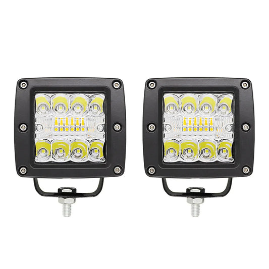 Exploradora Led Blanca/Amarilla con Strober 60w