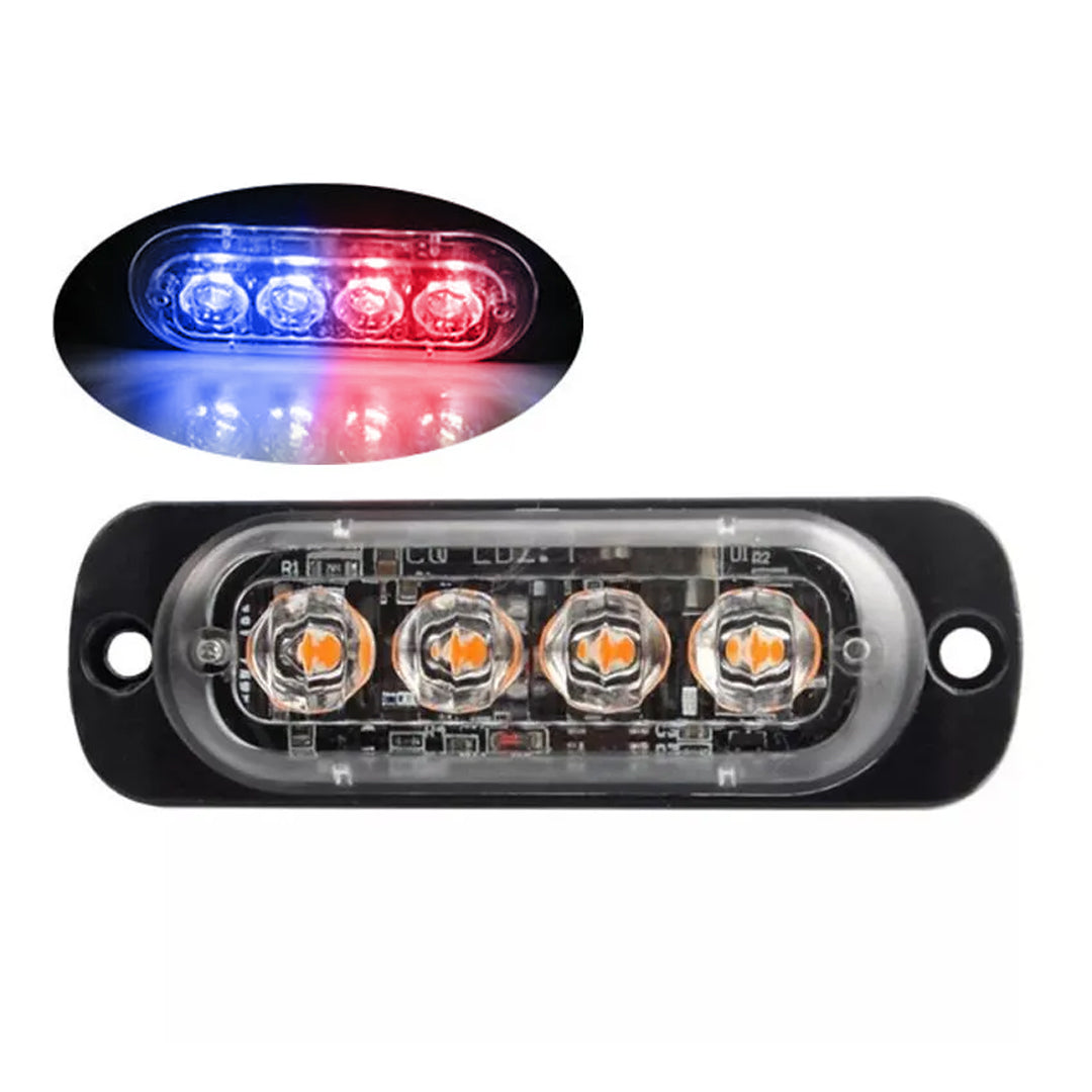 Cocuyo Led Strober 8 Funciones Multivoltaje 4 Led