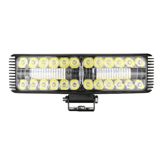 Exploradora Led Multivoltaje Doble Fija Blanca Cocuyo Azul 20x6.5x5cm