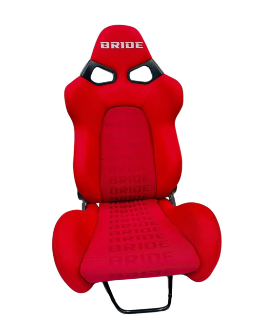 Juego de Sillas Deportivas Bride Negro y Rojo