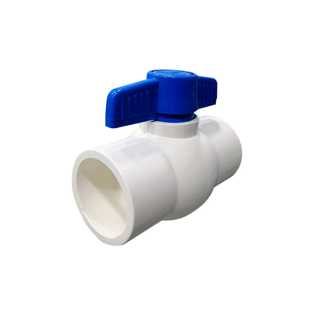Válvula PVC Lisa 1/2 - 3/4 de pulgada