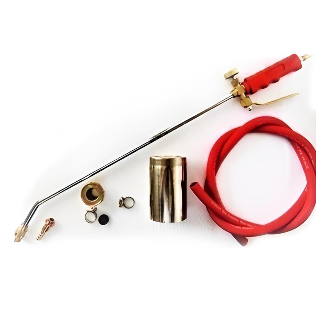 Soplete Con Boquilla 65mm en Acero Con Gatillo Y Manguera 1.2mts