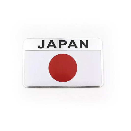 Emblema Bandera Cuadrada Japan