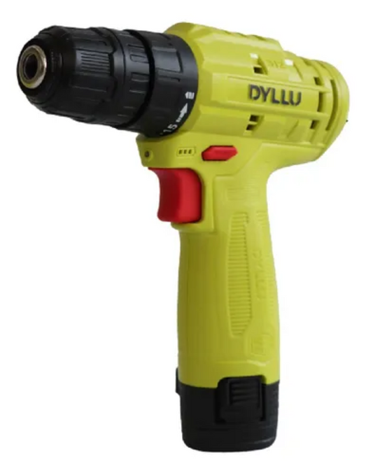 Taladro Inalámbrico DYLU 3/8” 12V 20Nm - Incluye 1 Batería de 1.5Ah