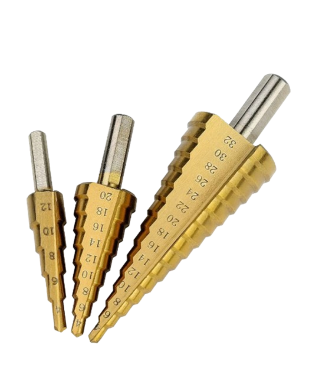 Broca Escalonada – Juego x 3 Piezas