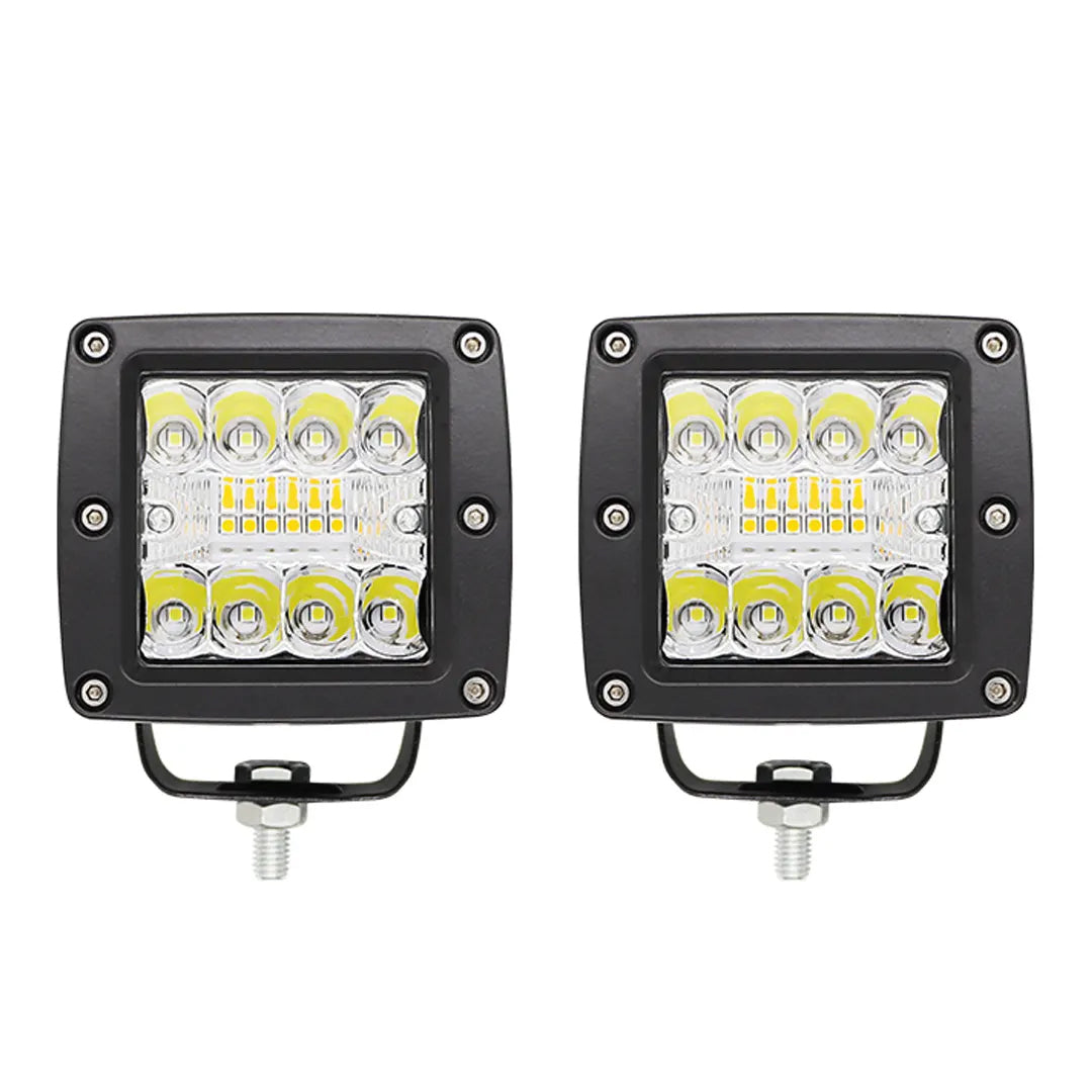Exploradora Led Blanca/Amarilla con Strober 60w